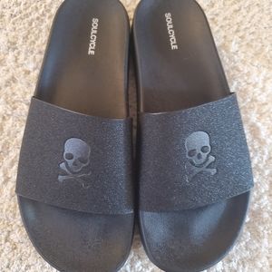 Soul Cycle skull Slippers